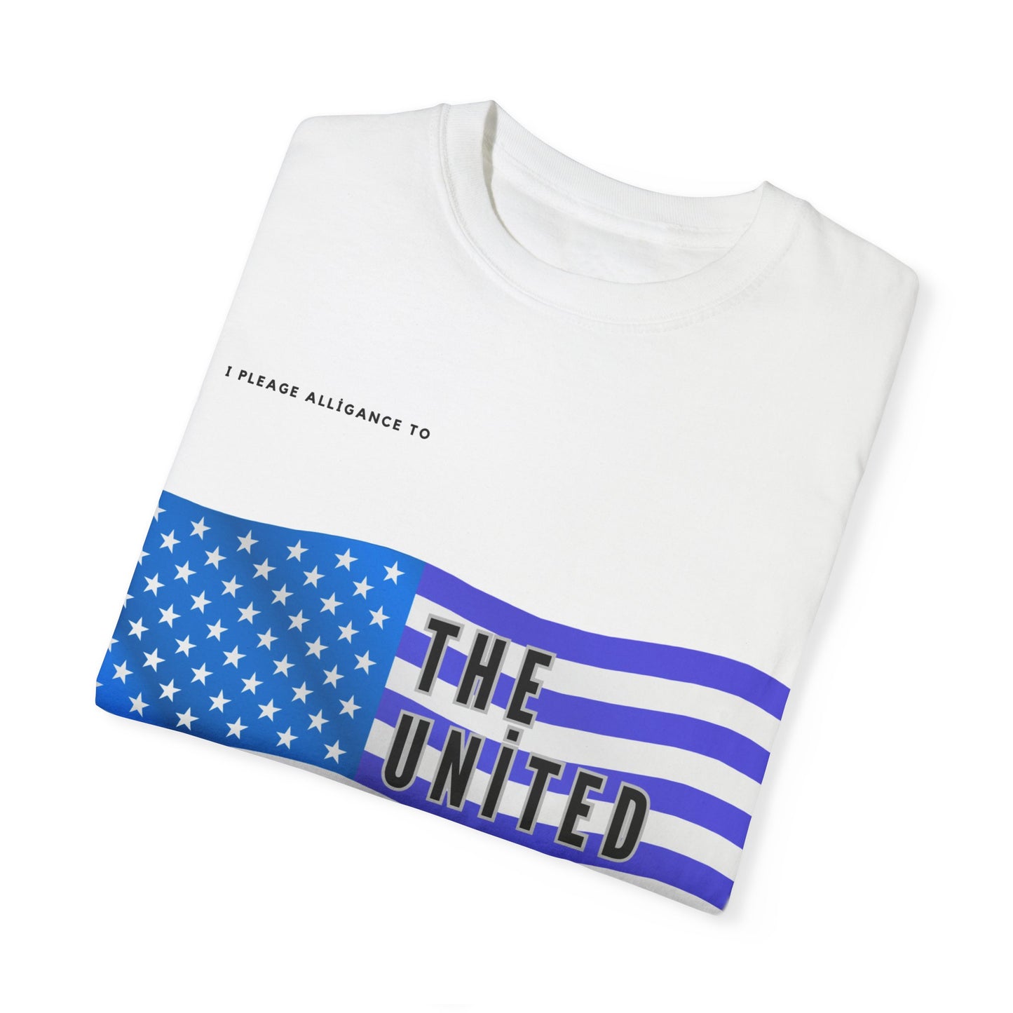 United States of Aquarius Unisex Garment-Dyed T-shirt