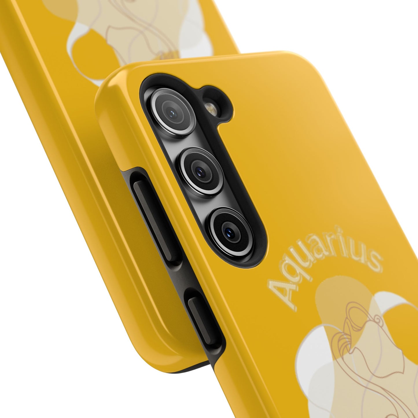 Gold Drip Aquarius Tough Phone Cases