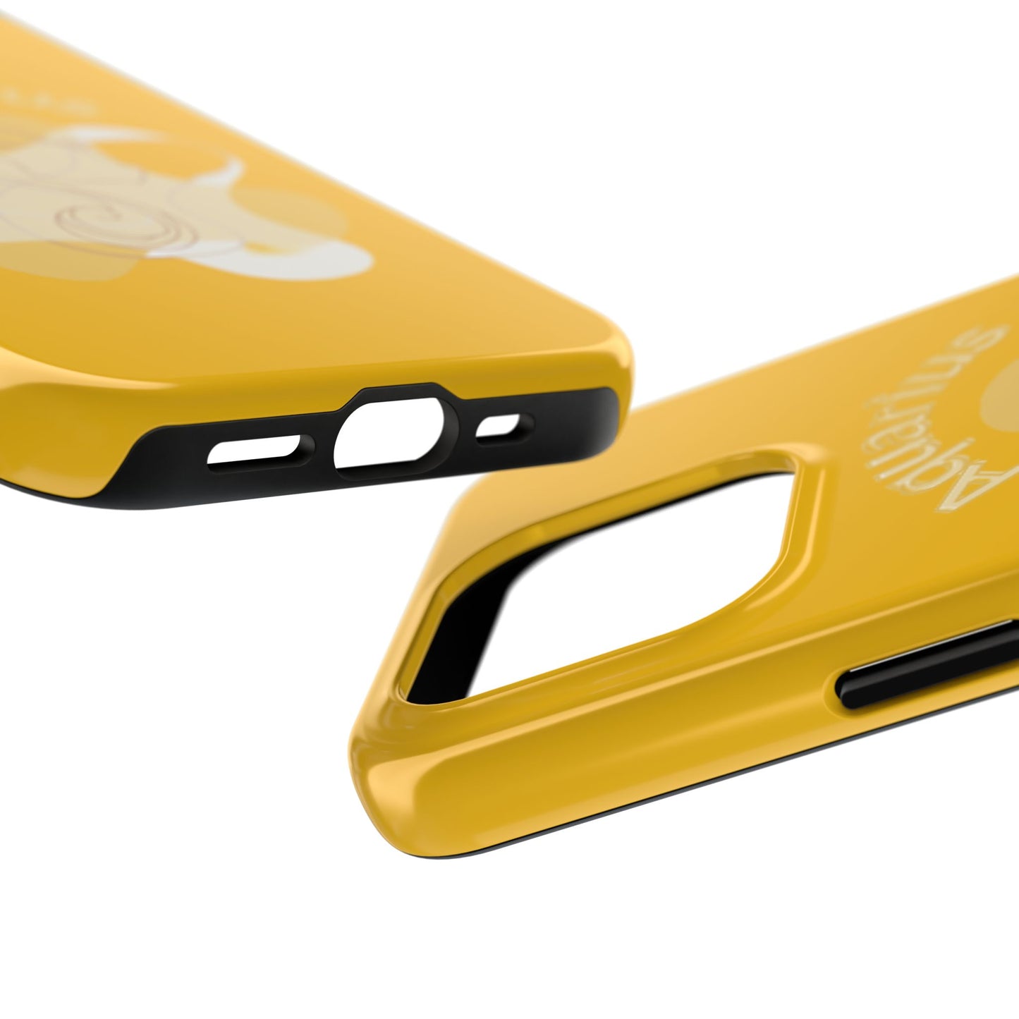 Gold Drip Aquarius Tough Phone Cases