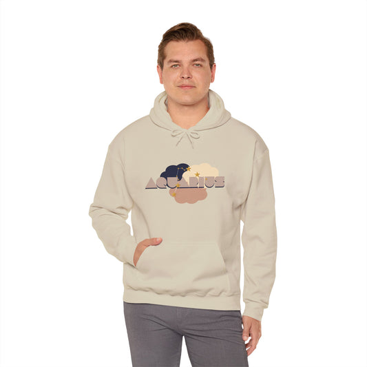 Dream Clouds Aquarius Unisex Heavy Blend™ Hooded Sweatshirt