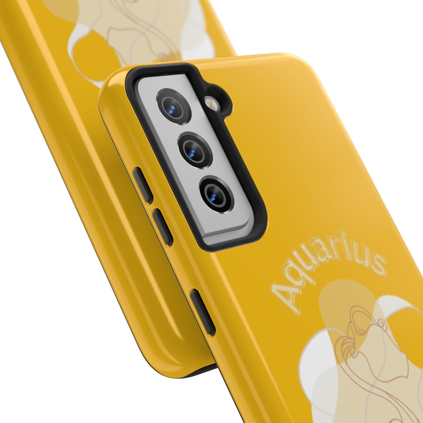 Gold Drip Aquarius Tough Phone Cases