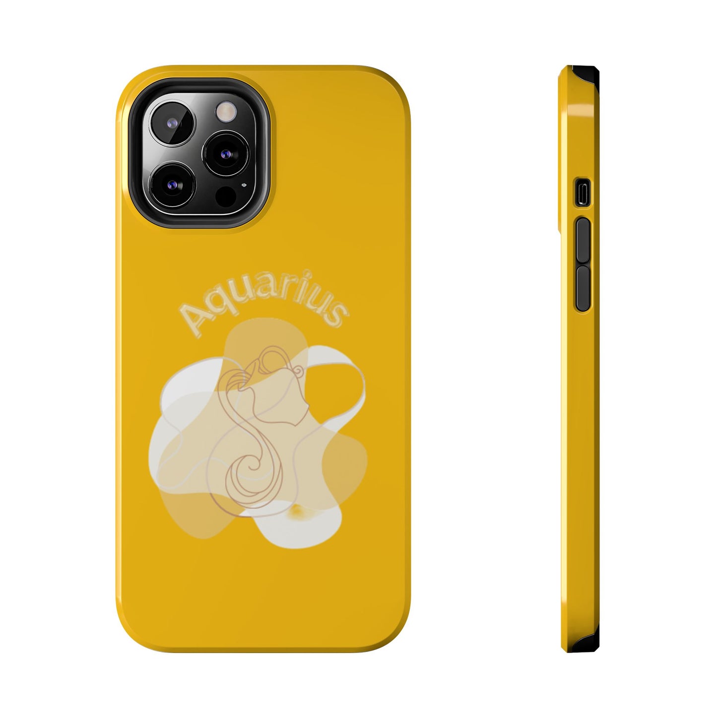 Gold Drip Aquarius Tough Phone Cases