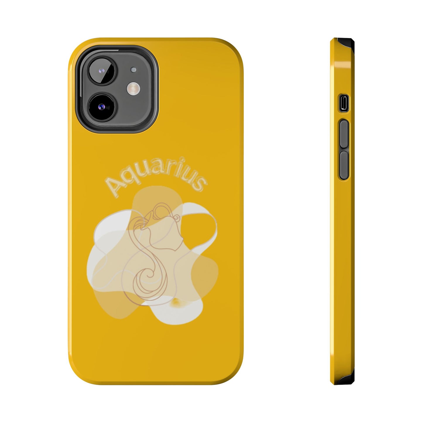 Gold Drip Aquarius Tough Phone Cases