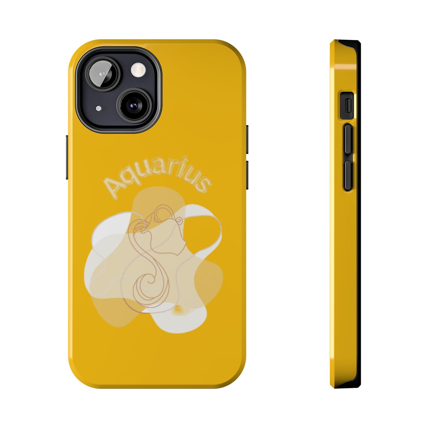 Gold Drip Aquarius Tough Phone Cases