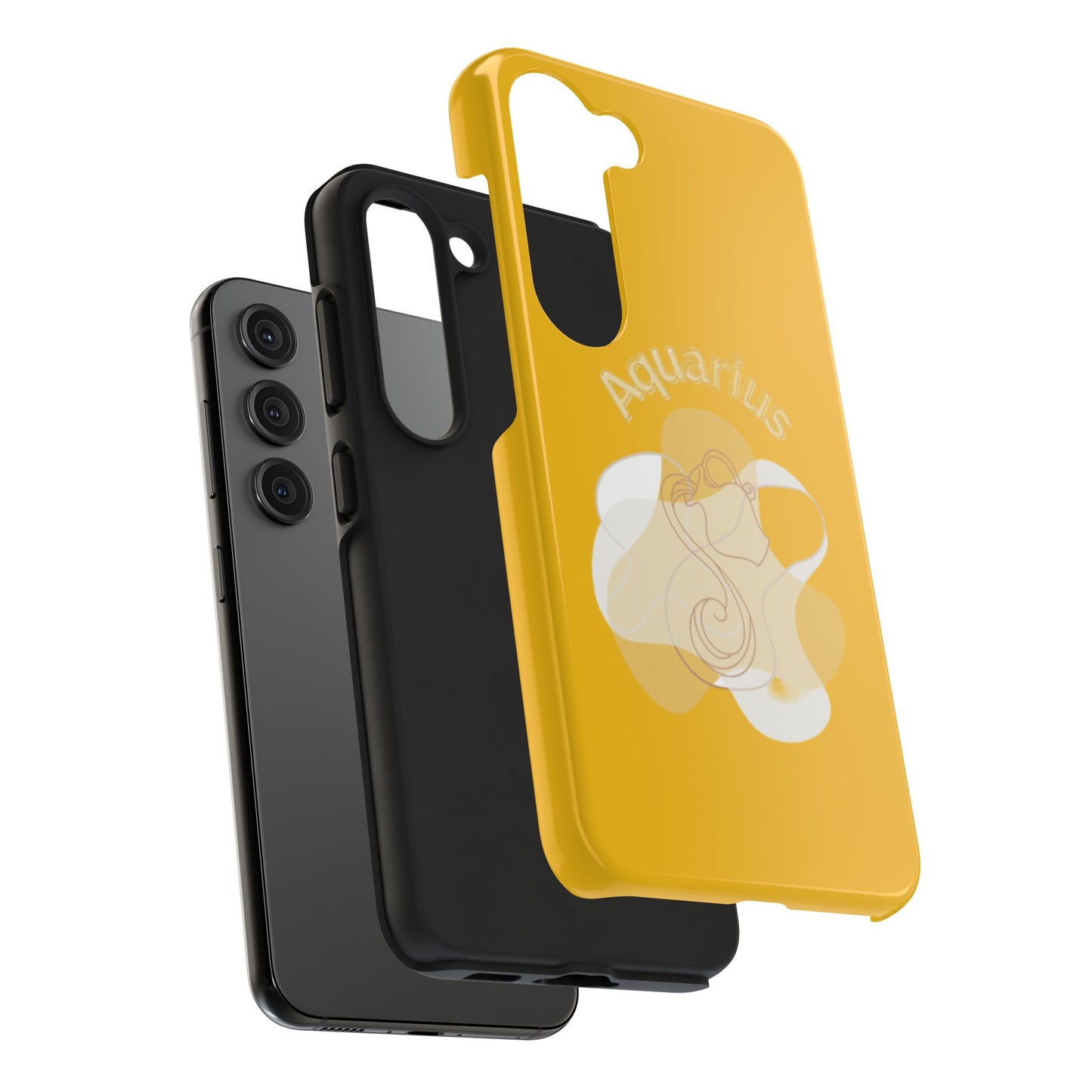 Gold Drip Aquarius Tough Phone Cases