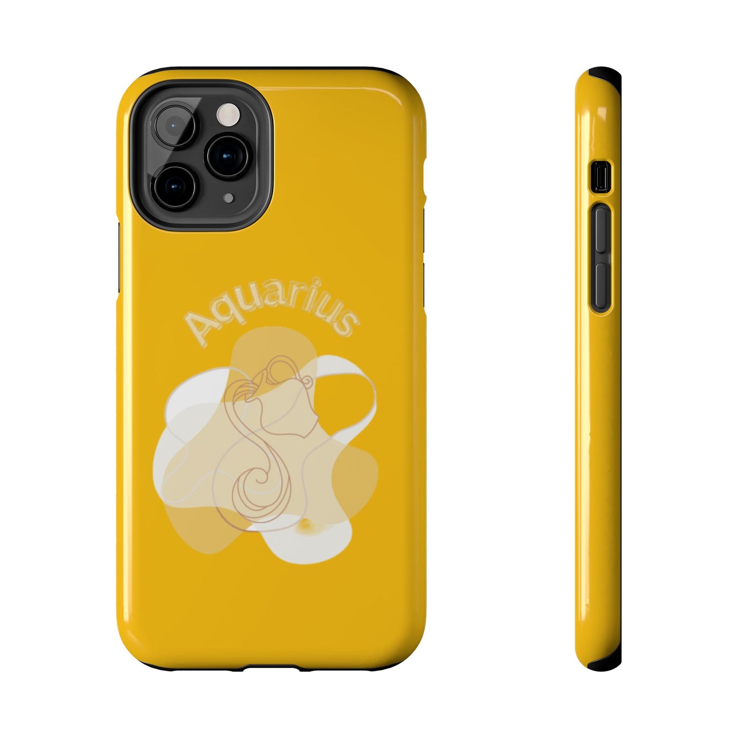 Gold Drip Aquarius Tough Phone Cases