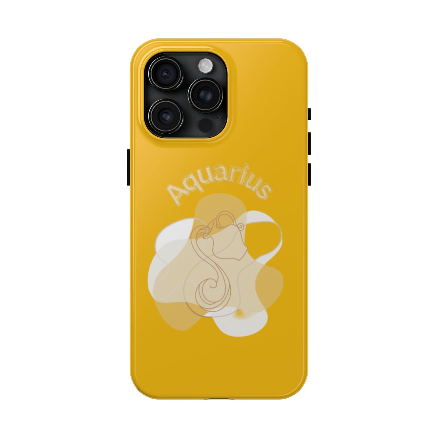 Gold Drip Aquarius Tough Phone Cases