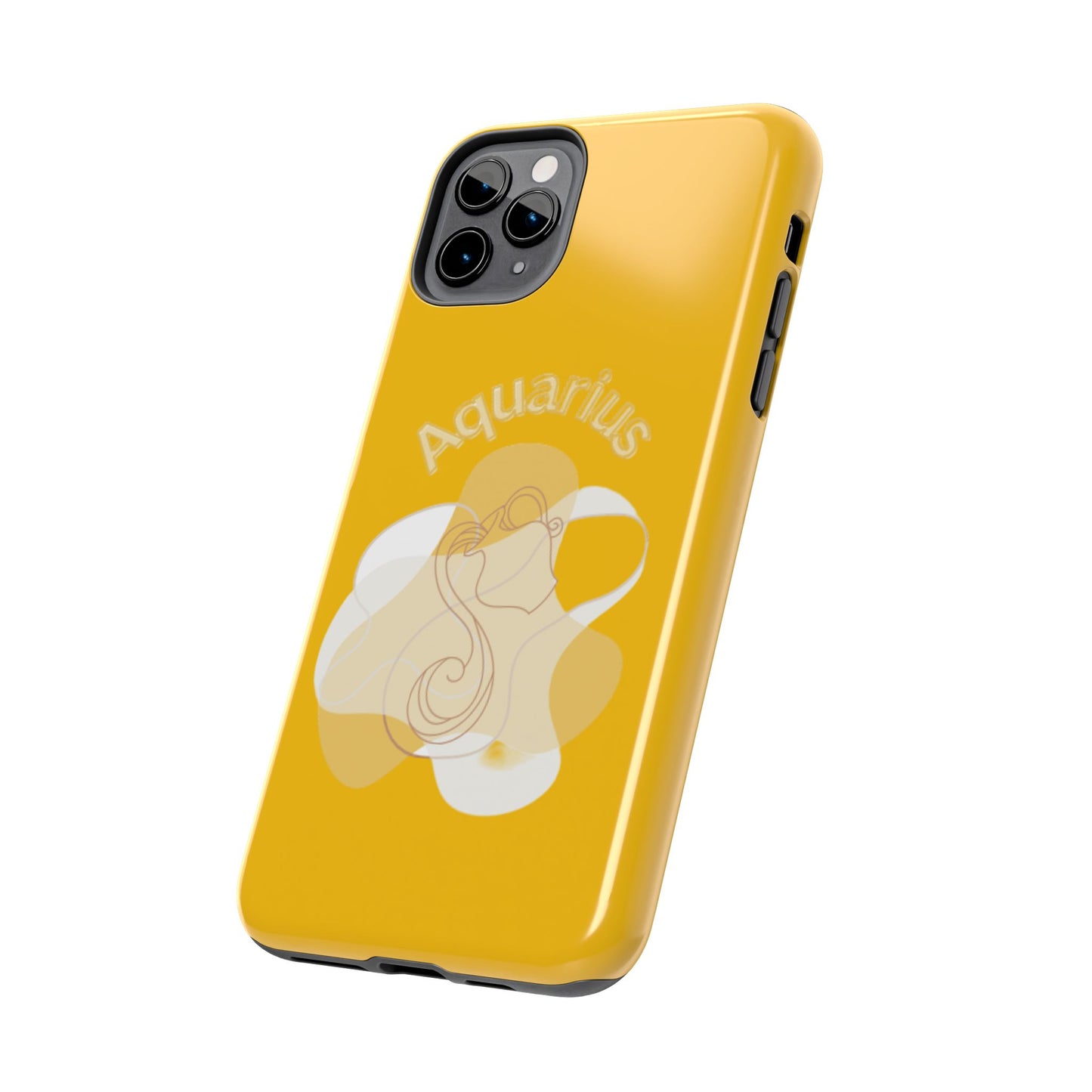 Gold Drip Aquarius Tough Phone Cases