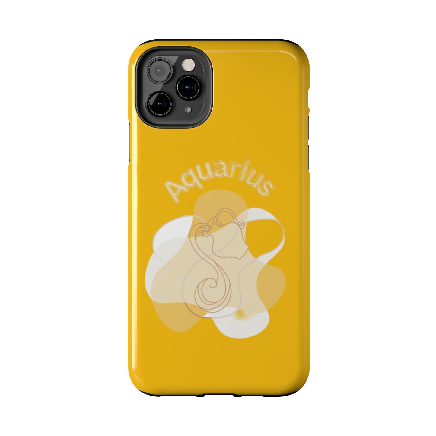 Gold Drip Aquarius Tough Phone Cases