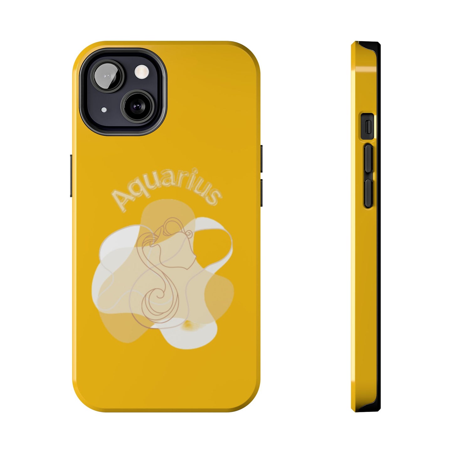 Gold Drip Aquarius Tough Phone Cases