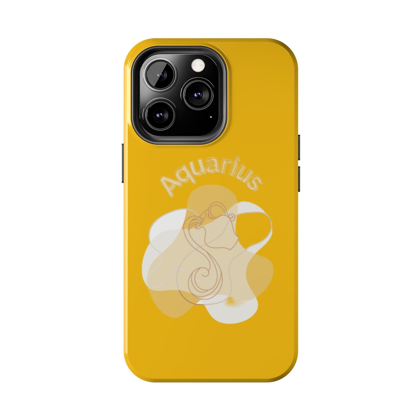 Gold Drip Aquarius Tough Phone Cases