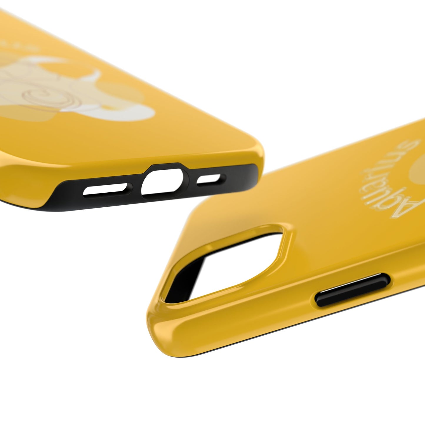 Gold Drip Aquarius Tough Phone Cases