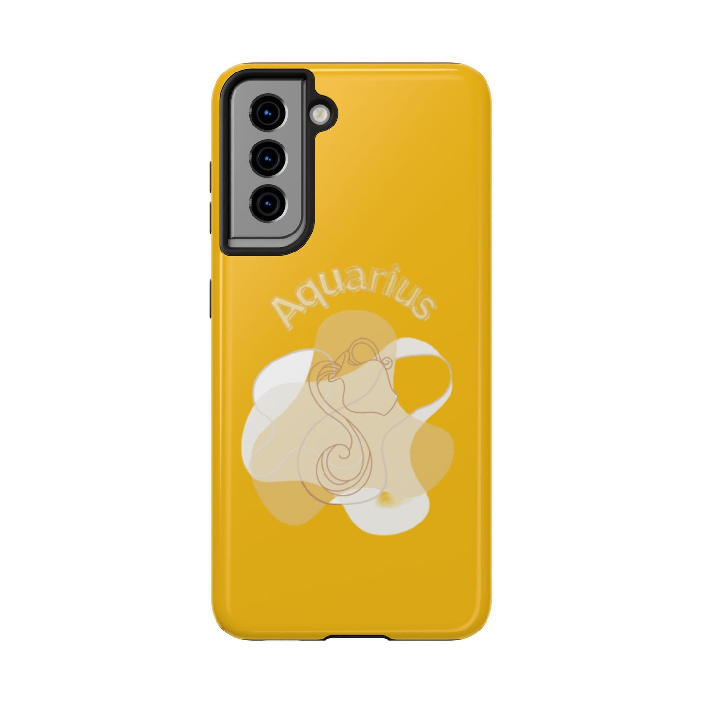 Gold Drip Aquarius Tough Phone Cases