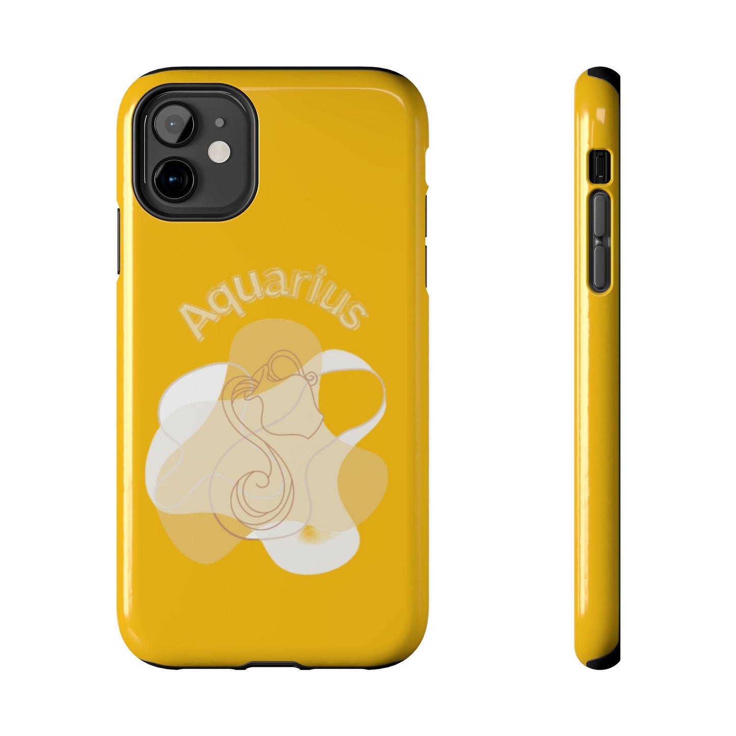 Gold Drip Aquarius Tough Phone Cases