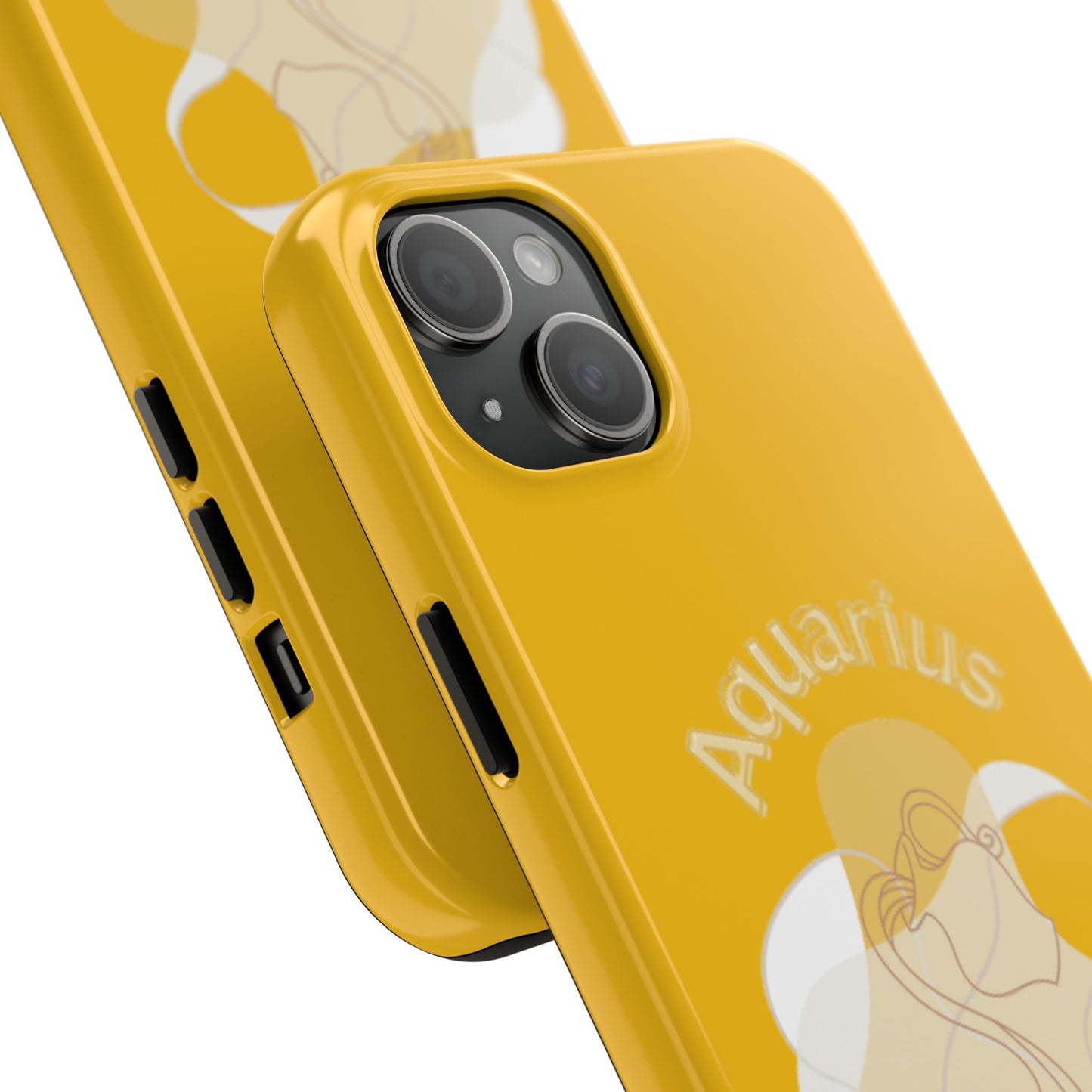 Gold Drip Aquarius Tough Phone Cases