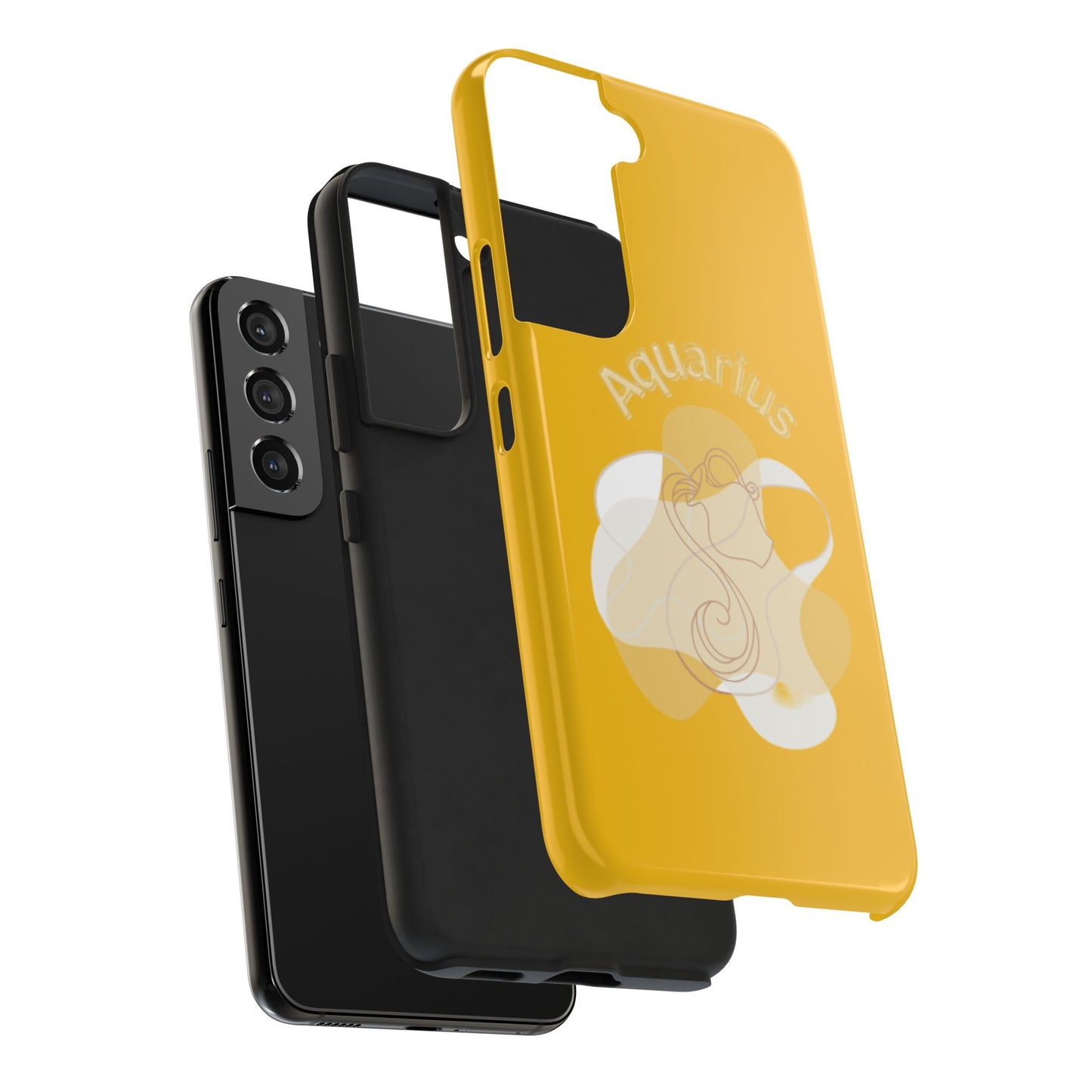 Gold Drip Aquarius Tough Phone Cases