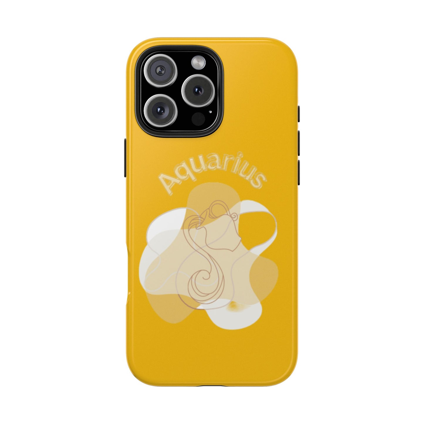 Gold Drip Aquarius Tough Phone Cases