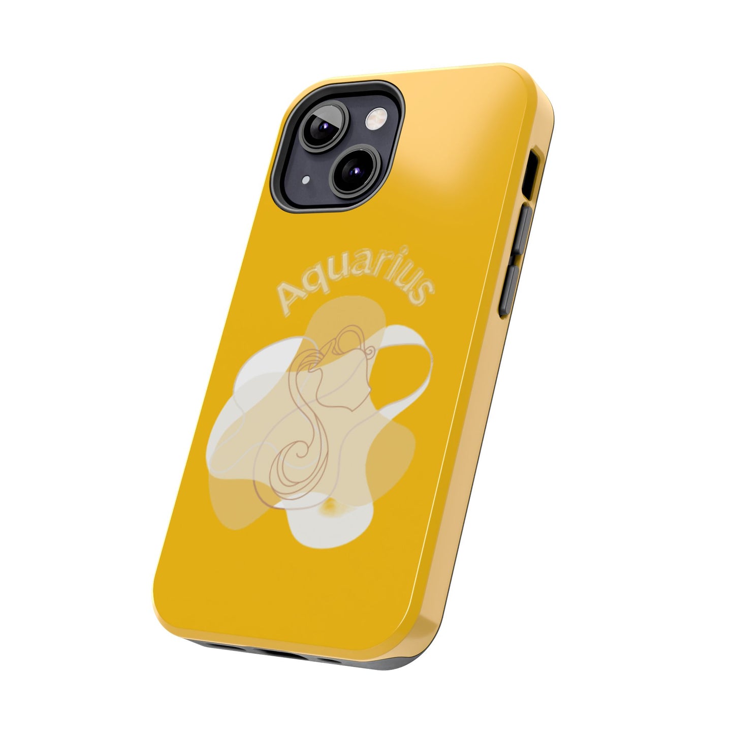 Gold Drip Aquarius Tough Phone Cases