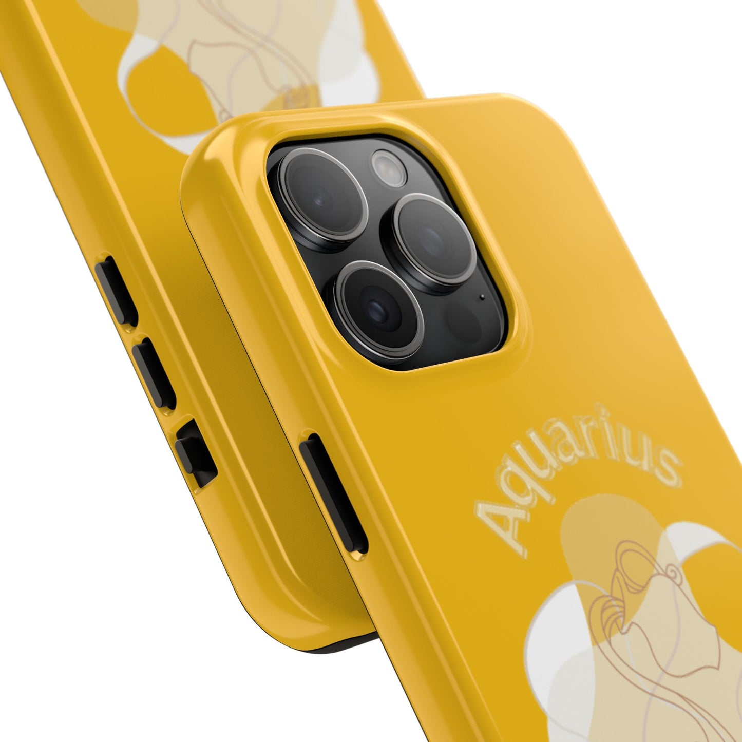 Gold Drip Aquarius Tough Phone Cases