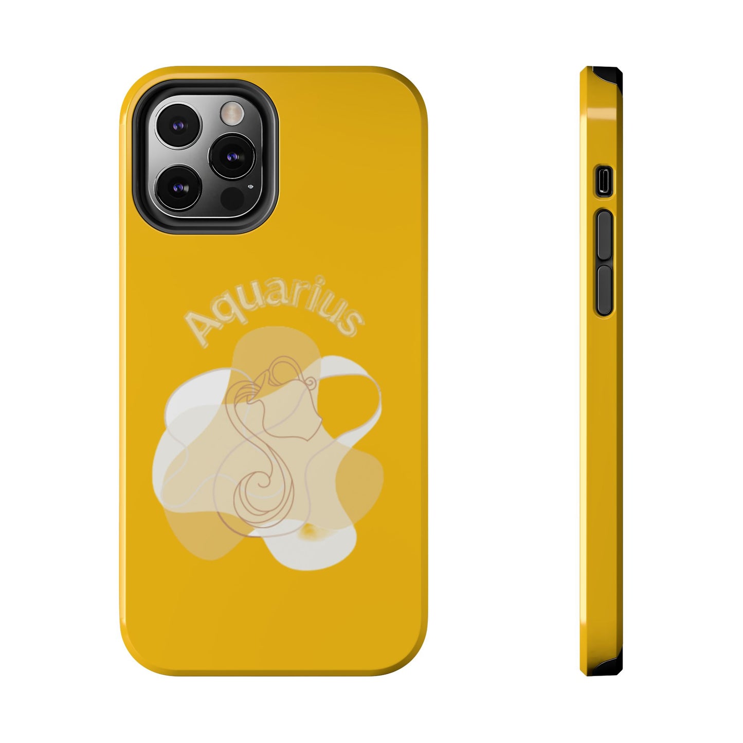 Gold Drip Aquarius Tough Phone Cases