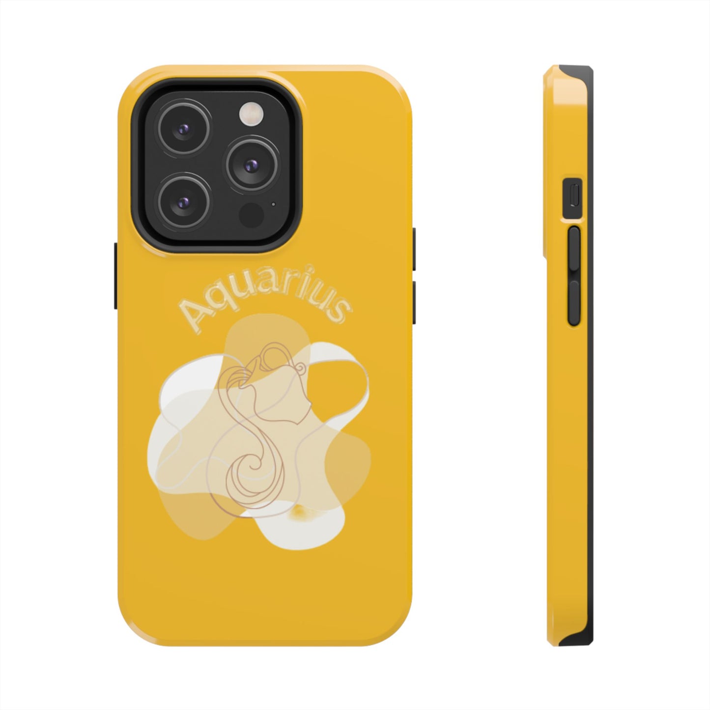 Gold Drip Aquarius Tough Phone Cases