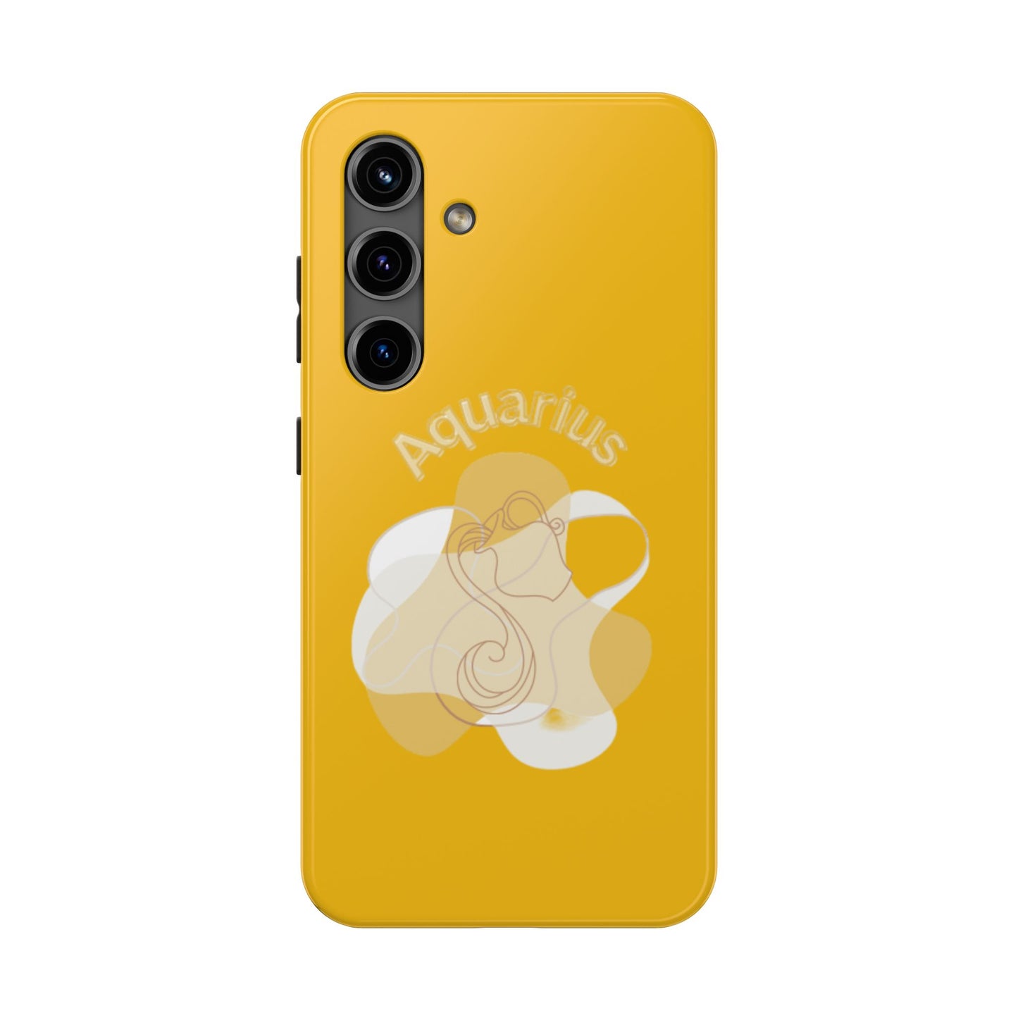 Gold Drip Aquarius Tough Phone Cases