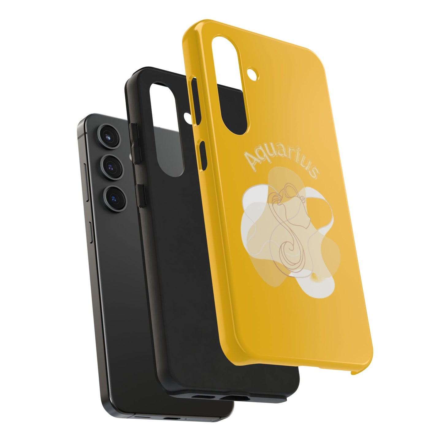 Gold Drip Aquarius Tough Phone Cases