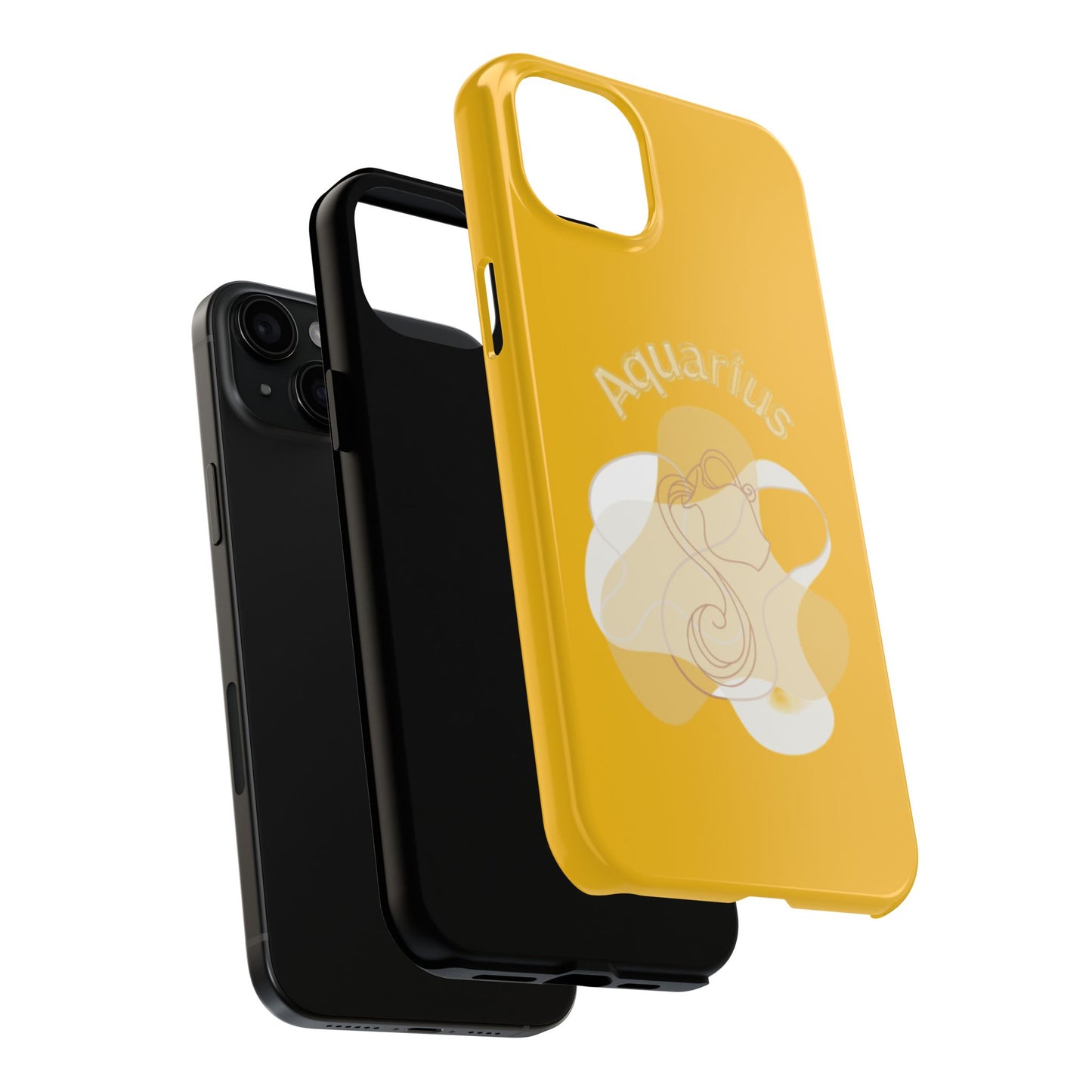 Gold Drip Aquarius Tough Phone Cases