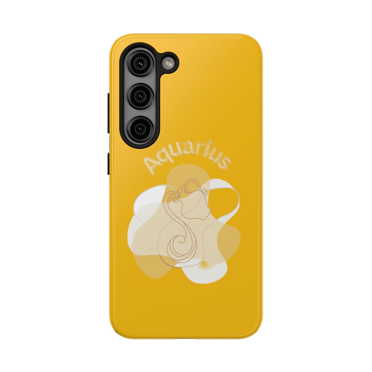 Gold Drip Aquarius Tough Phone Cases