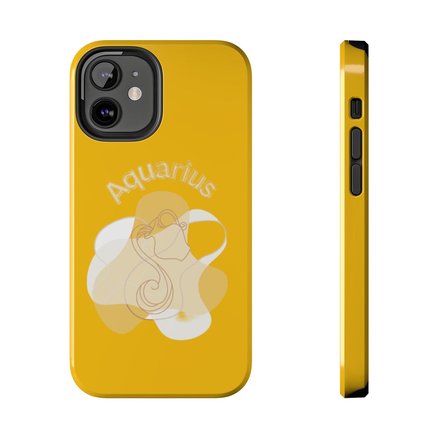 Gold Drip Aquarius Tough Phone Cases