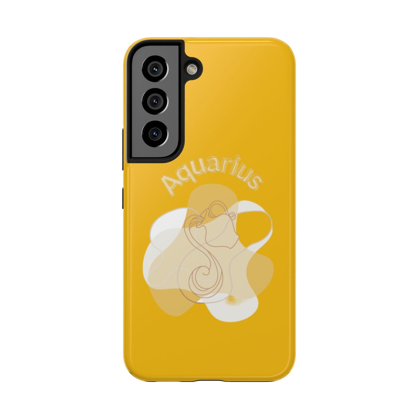 Gold Drip Aquarius Tough Phone Cases