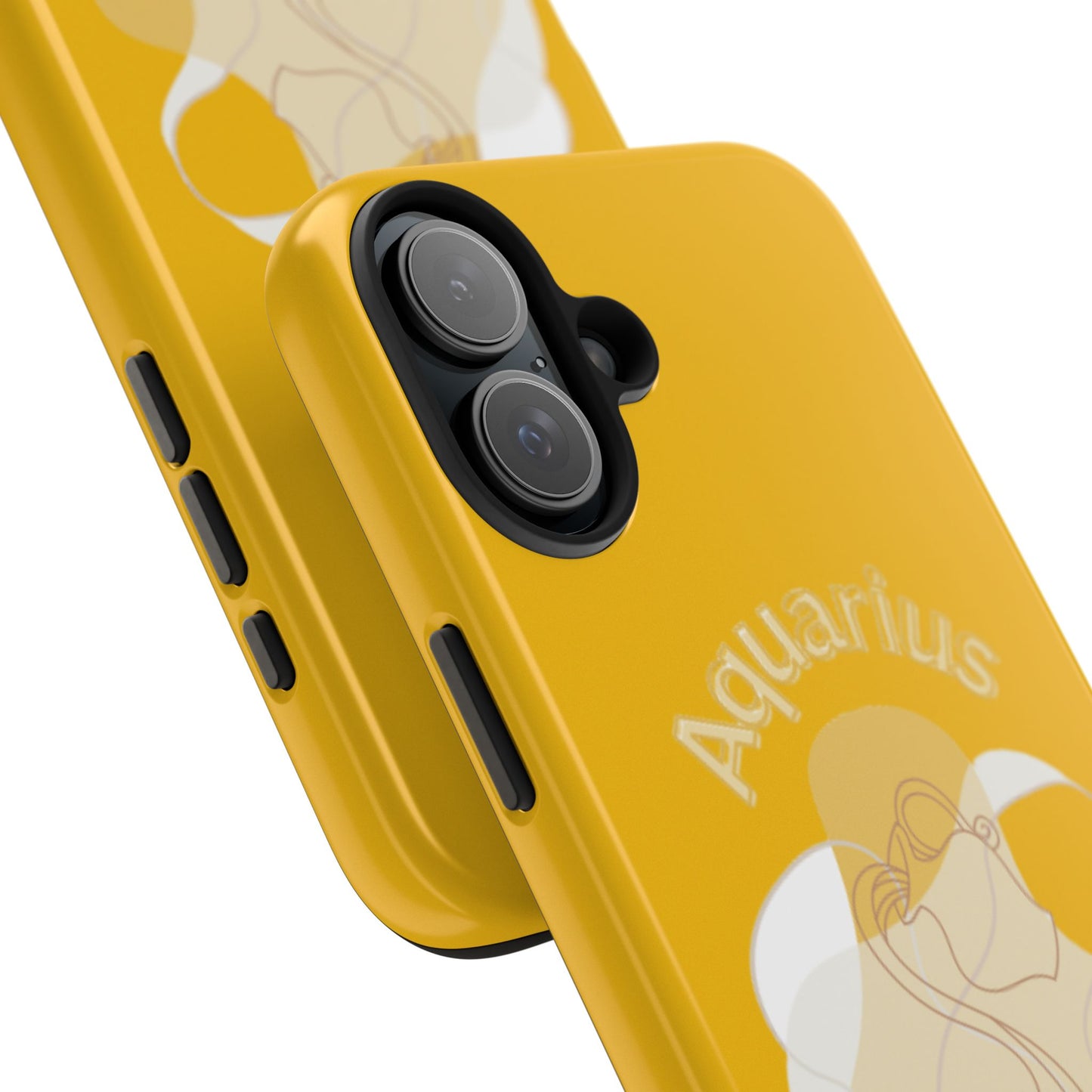 Gold Drip Aquarius Tough Phone Cases