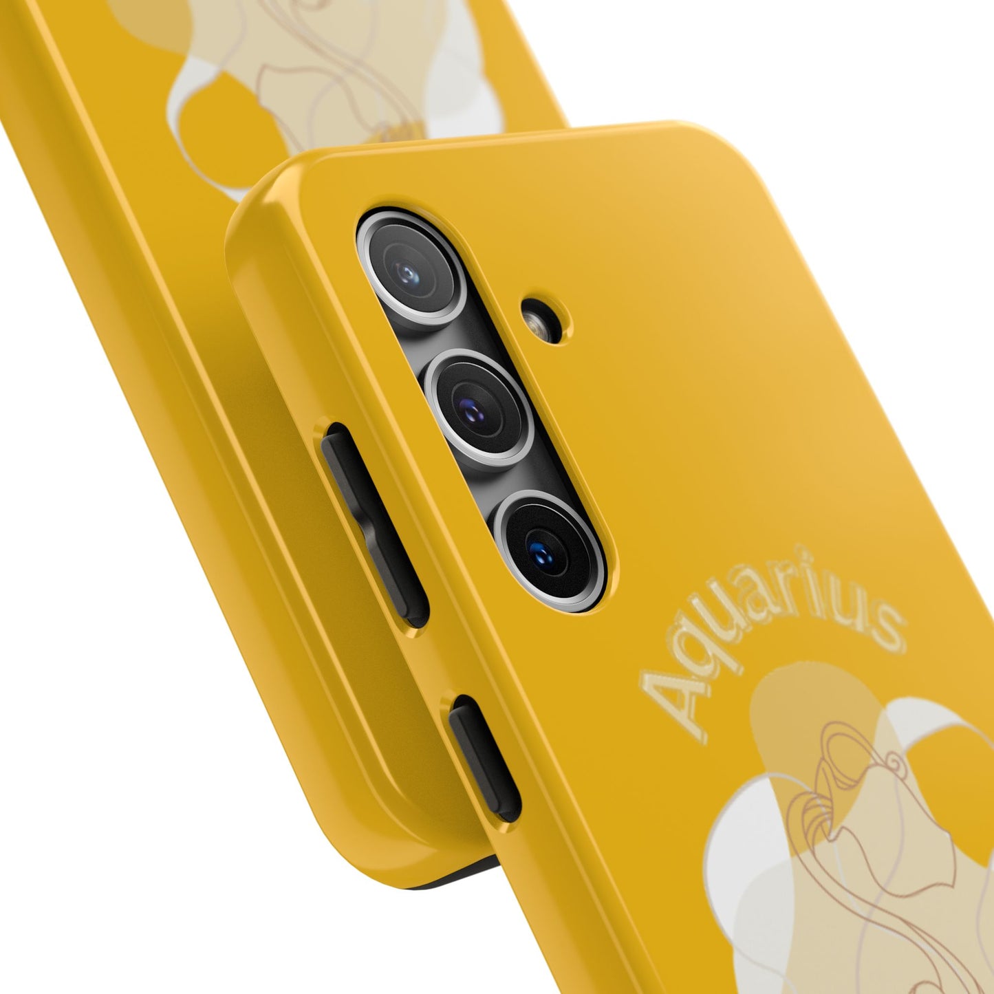 Gold Drip Aquarius Tough Phone Cases