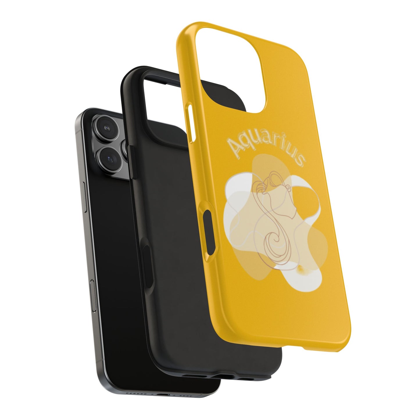 Gold Drip Aquarius Tough Phone Cases