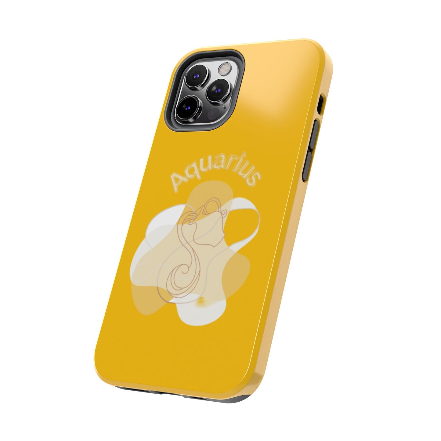 Gold Drip Aquarius Tough Phone Cases